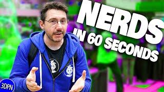 RAD PRINTS in 60 SECONDS! NERDS RULE!