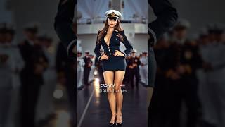 Beautiful Women in Naval Leadership #naval #navy #admiral #military #beautiful #beauty #ai #shorts