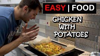 Easy Food Chicken with Potatoes in the Oven