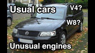 Top 10 Usual Cars With Unusual Engines