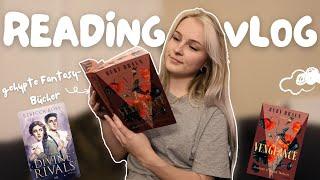 ich lese gehypte Fantasy-Bücher!  | reading vlog | Lesevlog Divine Rivals & Vengeance