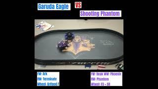 Garuda Eagle VS Shooting Phantom #Crushgear #mini4wd #mainanjadul #90s #nostalgia #battlecars