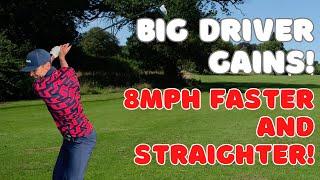 How I Hit Driver Straighter AND Added 8MPH CLUBHEAD SPEED!! Is Golf BACK for me??