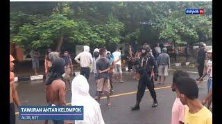 Tawuran Antar Kelompok Pecah di Alor