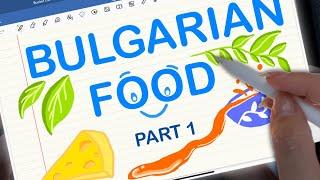 iPad ASMR Teaching You Bulgarian  All About Bulgarian Food (Part 1)