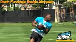 Devin Funchess Panthers Rookie Minicamp Footage