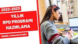 Okul Yıllık RPD Programı Hazırlama |  GÜNCEL