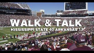 WALK & TALK: Mississippi State 40, Arkansas 17