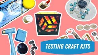 Testing a Bunch of Subscription Craft Kits!