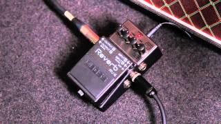 Boss RV-6 Reverb guitar effects pedal demo