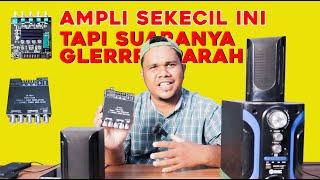 punya Speker nganggur ? coba nih Amplifier nya Kecil tapi Suaranya jos ZK-TB21