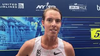 Cooper Teare After His 5th Avenue Mile Debut