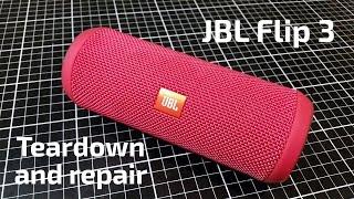 JBL Flip 3 Teardown and USB Repair