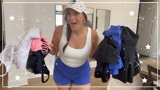 HALARA SUMMER ACTIVEWARE HAUL & TRYON | How I would style to make day time wearable SO CUTE!