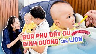 Mẹ Trâm chia sẻ bữa phụ đầy đủ dinh dưỡng của Lion cho cả nhà tham khảo nhé