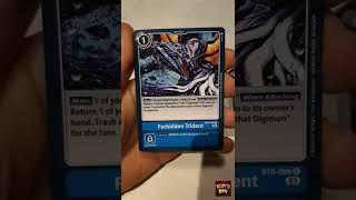 Hunting for Omnimon  Double Diamond Pack Opening - Digimon Card Game #SHORTS