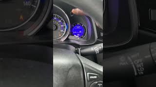 2016 Honda Fit Maintenance Reset