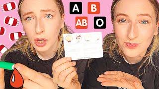 TRYING AN AMAZON AT HOME BLOOD TYPE TEST - Eldoncard at home blood type test kit | Bad Biology 101