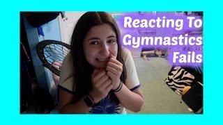 Reacting To Gymnastics Fails | Cartwheelcarly