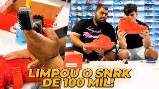 LIMPANDO UM AIR YEEZY RED OCTOBER! *COMO LAVAR SEUS TÊNIS*