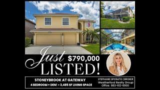 Stoneybrook at Gateway 4 Bedroom 4 Bath Home for Sale | Fort Myers, Florida Real Estate