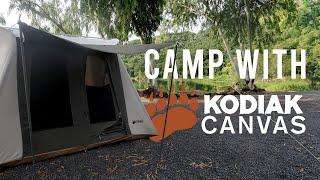 CAMP WITH KODIAK CANVAS