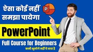 PowerPoint Full Course for Beginners - This Video Best for New Students