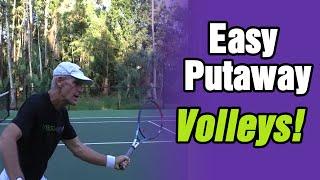 Tennis Volley - Do You Miss Easy Putaway Volleys?  Do This! - Tom Avery Tennis