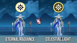 Phoebe with Eternal Radiance vs Celestial Light Echo Sets! How Significant Is The Damage Difference?