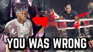 KSI CONFRONTED By His Former Trainer Leon Wills (HEATED Argument)