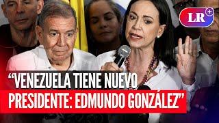 María Corina Machado ASEGURA TRIUNFO de Edmundo González | #LR