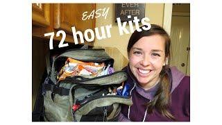 Basic 72 Hour Kit - DIY - Emergency Preparedness