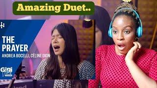 Reacting To Gigi De Lana sing THE PRAYER (Andrea Bocelli & Celine Dion).