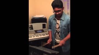 Sharan practising Neeyae Unakku Endrum Tamil Song