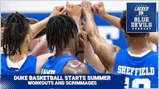 Takeaways From First 2024-25 Duke Basketball Summer Scrimmage | Duke Blue Devils Podcast