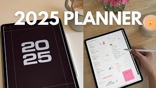 Plan on Your iPad in 2025 ️ Digital Planner Tour