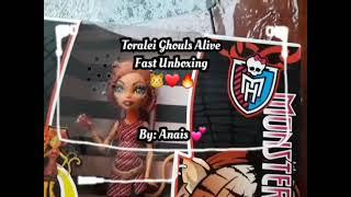 Toralei Ghouls Alive Unboxing (fast) Monster high 