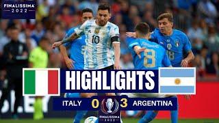 Italy vs. Argentina 3-0 | Finalissima 2022 Final | Extended Highlight & Goals HD