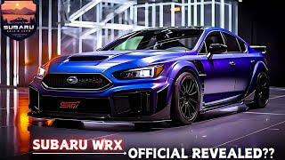 Subaru wrx sti 2025: Performance-oriented sports sedan_ OFFICIAL REVEAL