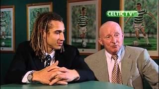 Celtic FC - 1999.12.05 Henrik Larsson and Jimmy Johnstone interview