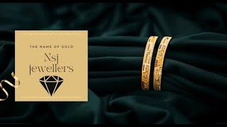 Nsj Bangles # 22 ct Gold