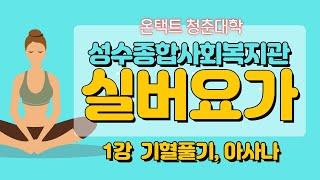 성수종합사회복지관 '온택트 청춘대학' : 실버요가 1강