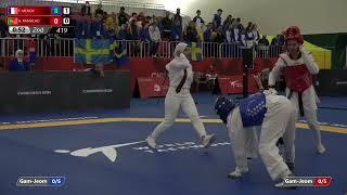 419 Round of 32 Women  59kg FRA F  MENDY POR A  RAMALHO