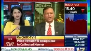 Fuel Price hike delayed-  Mr.  B. Ashok Chairman, IOC speaks to CNBC Tv18