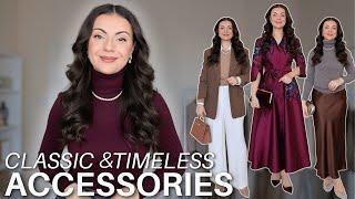 CLASSIC & TIMELESS ACCESSORIES FOR WINTER & BEYOND 2024