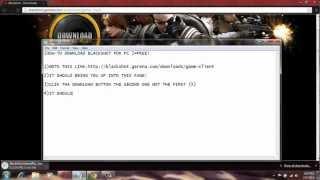 (HOW-TO DOWNLOAD BLACKSHOT FOR PC)720p HD!