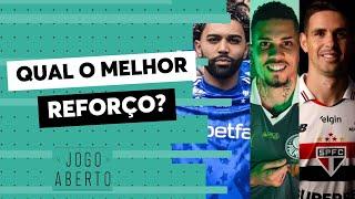 Debate Jogo Aberto: Qual é a melhor contratação do futebol brasileiro para 2025?