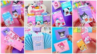 DIY CUTE SANRIO STATIONERY IDEAS - SANRIO MILK BOX DESK ORGANIZER, WALLET and more...