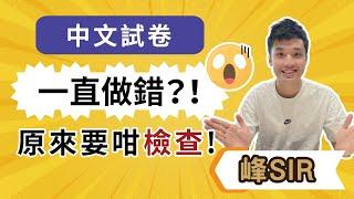 原來中文試卷係要咁樣檢查先唔會大意錯?【小學 中文】【呈分試】