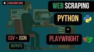 Master Web Scraping with Python & Playwright: Step-by-Step Tutorial for Beginners 